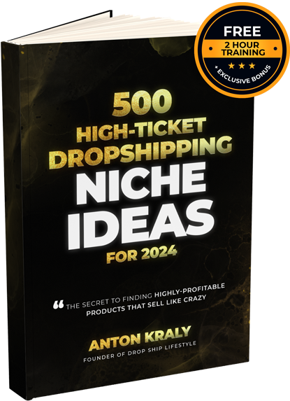 500 high ticket niche ideas ebook